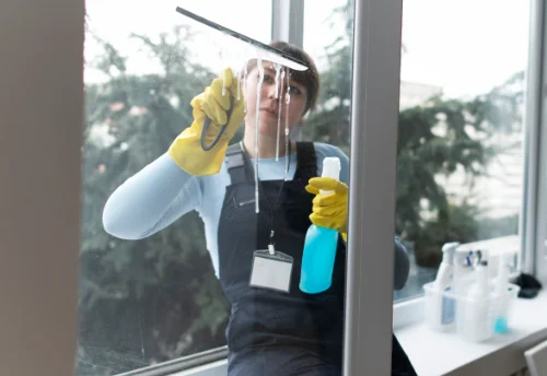 Nettoyage de vitres intérieures et extérieures à Guigneville